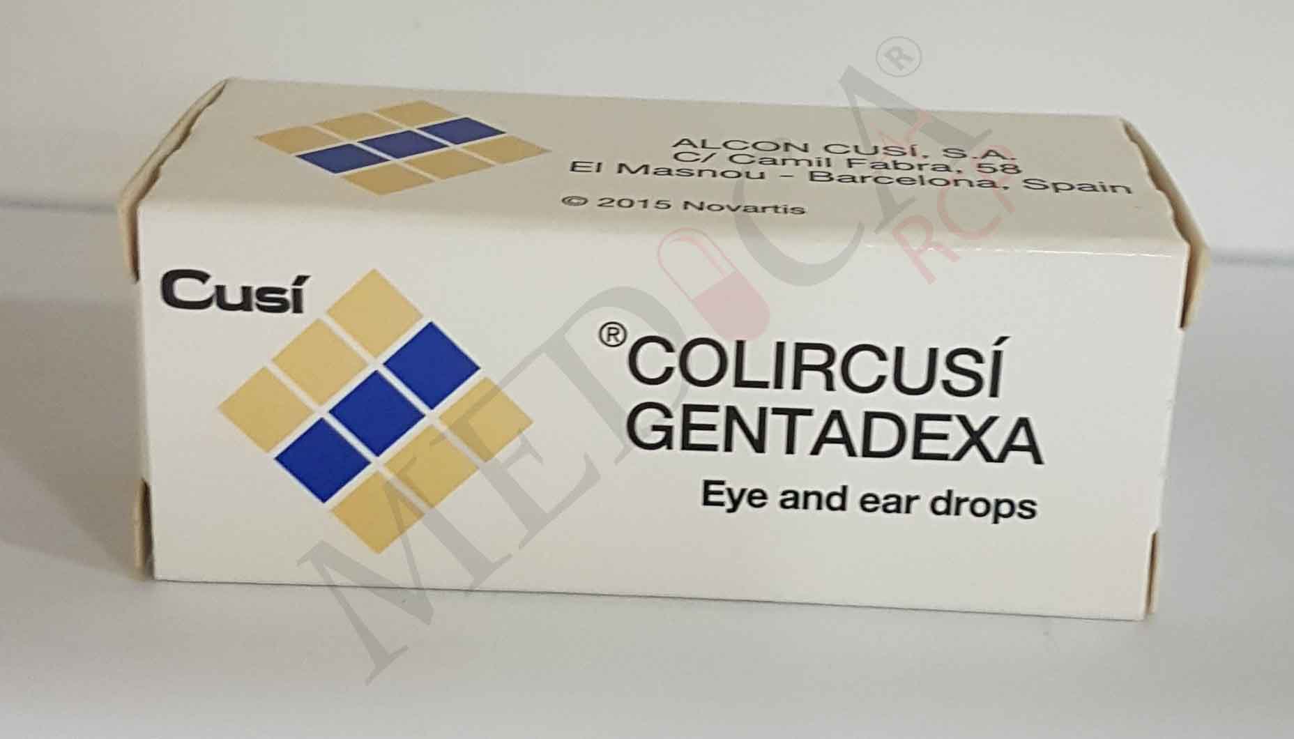Medica RCP Colircusi Gentadexa Indications Side Effects